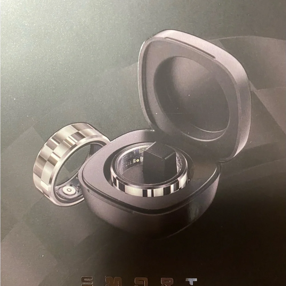 Smart Wearable Silver Ring